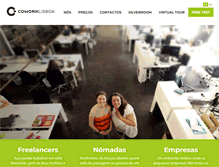 Tablet Screenshot of coworklisboa.pt